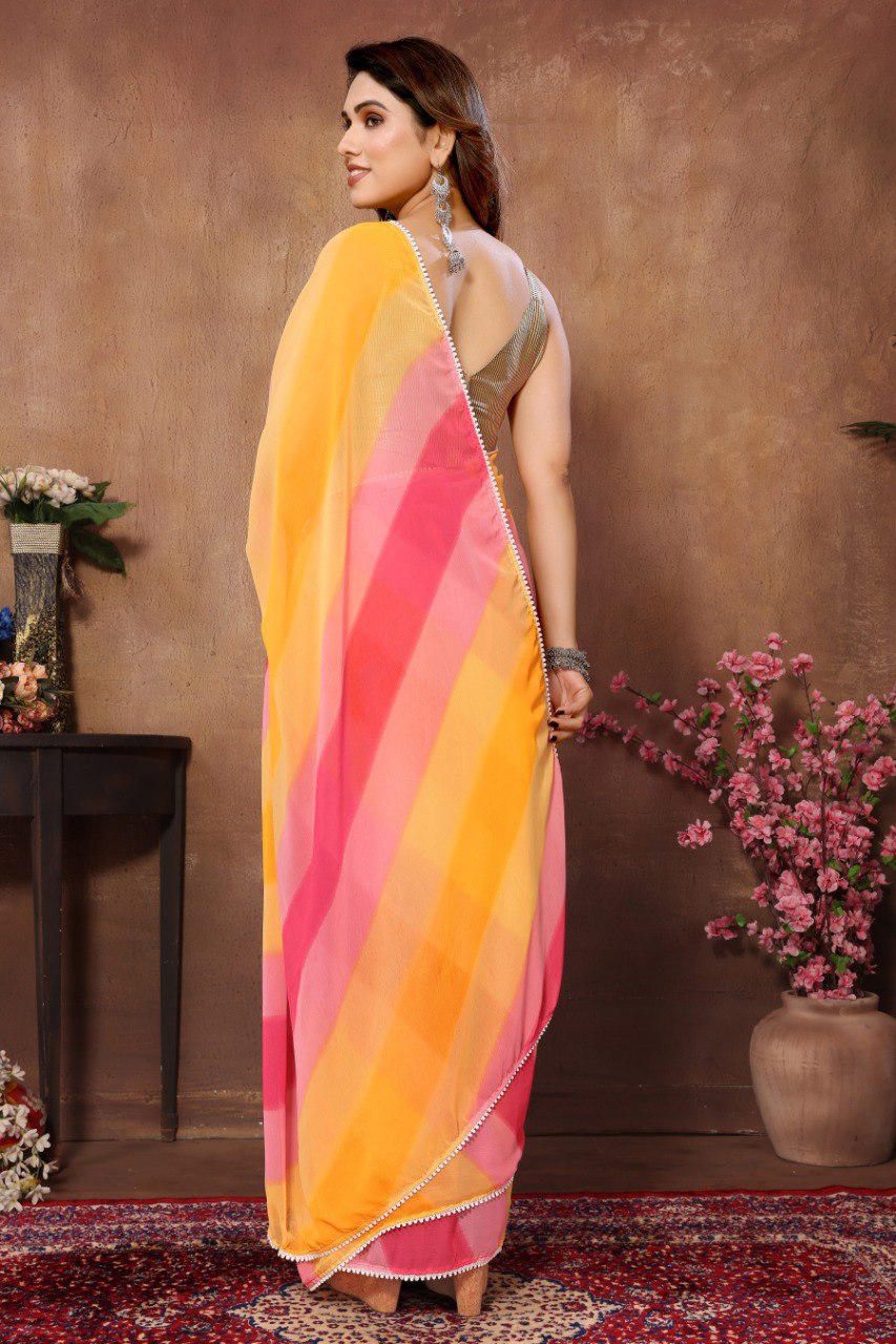Ready-to-Wear Chiffon Saree